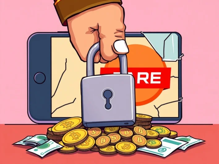 Indian Authorities Deliver Crucial Blow: $4.8M Asset Freeze in Fake Coinbase Scam