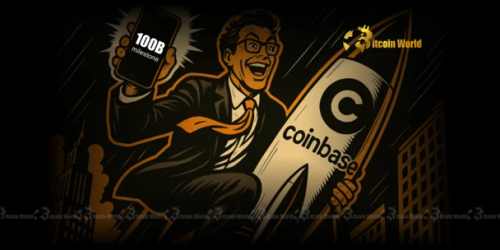 Coinbase’s Astounding $100 Billion Milestone Amidst Bitcoin’s Record Surge