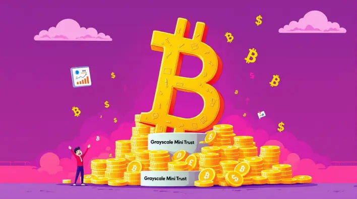 Bitcoin ETF Milestone: Grayscale’s Mini Trust Achieves Remarkable $5 Billion AUM