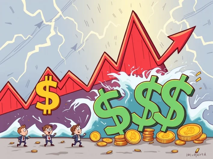 Crypto Futures Liquidation: Massive Market Turbulence Unfolds