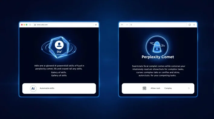 Revolutionary AI Browsers: Dia Skills Gallery & Perplexity Comet Transform Your Workflow