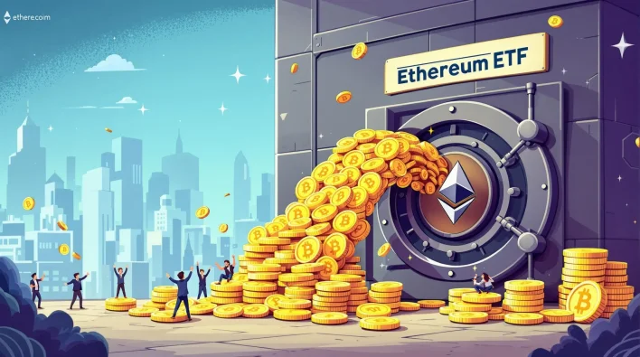 Spot Ethereum ETFs Witness Astonishing $298 Million Inflow Surge, Extending Bullish Run