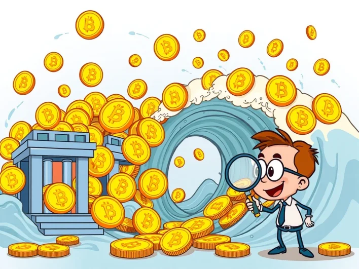 Bitcoin Futures: Unveiling the Massive 16K BTC Inflow & Its Market Impact