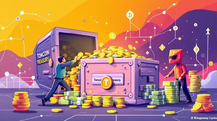 Toncoin: Massive $400M Treasury Boost Unveiled by TON Foundation and Kingsway