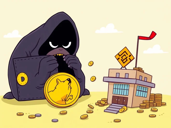 Massive DOGE Transfer: 900 Million Dogecoin Hits Binance, What’s Next?