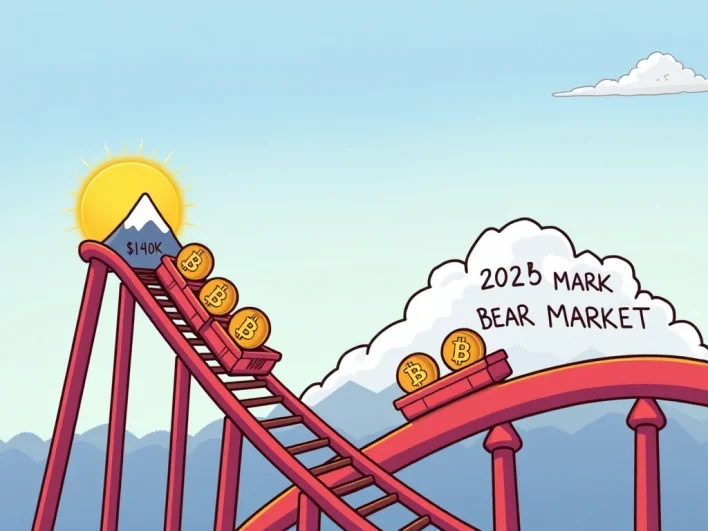 Bitcoin Price Prediction: Unveiling the Crucial $140K Peak Before 2026 Bear Run