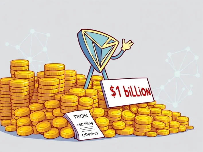 TRON Mixed Shelf Offering: Nasdaq-Listed Giant Unveils Bold $1 Billion SEC Filing
