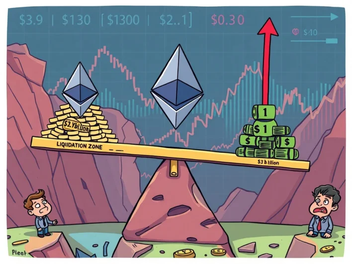 Ethereum Liquidations: A Crucial Warning for $2.9 Billion in ETH Longs