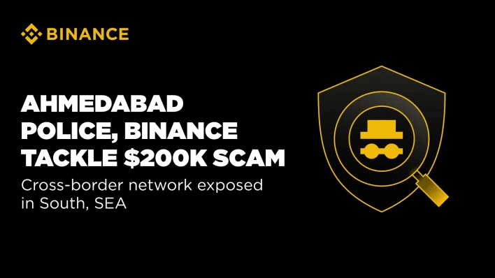 Binance Assists Ahmedabad Police in Cracking $200K Cross-Border Scam