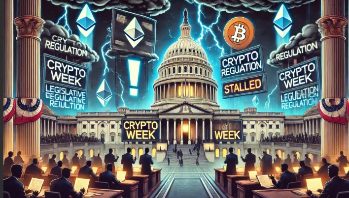 Crypto Week In Jeopardy: Legislative Hurdles Threaten Progress On Regulation Bills