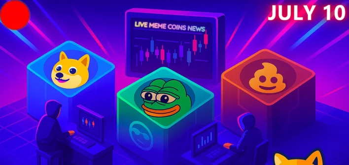 Best Meme Coins Live News Today: Latest Opportunities & Updates (July 10)