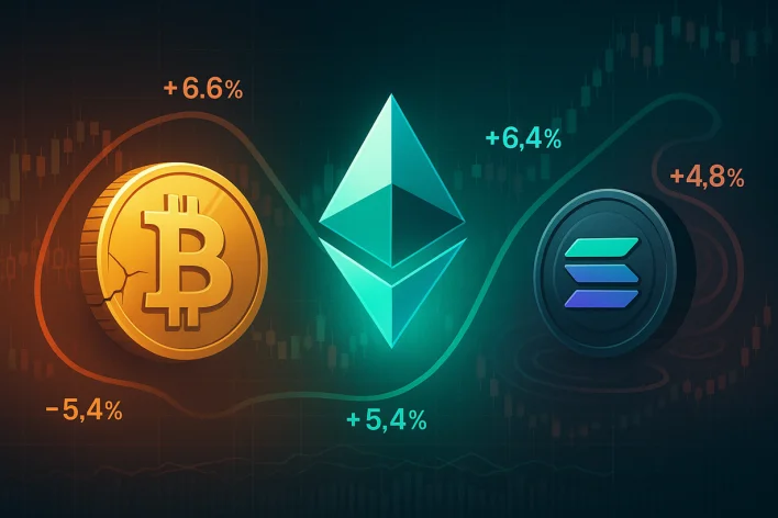 Bitcoin, Solana Realized Cap Growth Slows—But Ethereum Still Accelerating