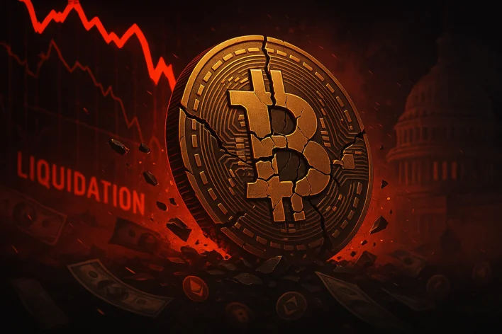 Crypto Liquidations Hit $1 Billion As US Rules Out Bitcoin Buying