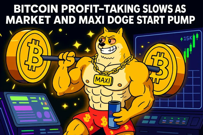 Bitcoin Profit-Taking Cools Off at $115K – Maxi Doge Looks Poised to Pop