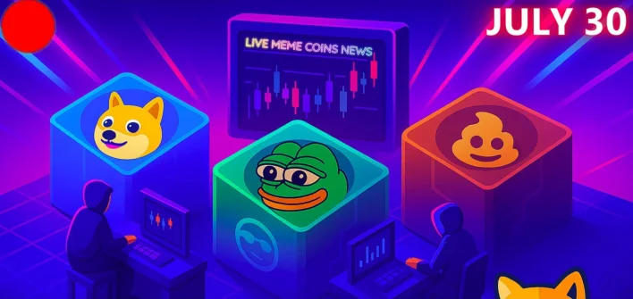 Best Meme Coins Live News Today: Latest Opportunities & Updates (July 30)