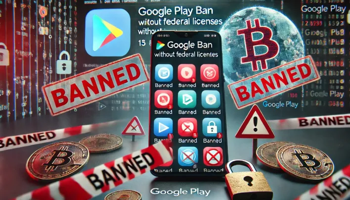 Crypto Wallets Face Google Play Ban Without Federal Licenses Across 15 Jurisdictions