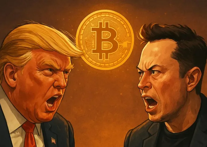 머스크의 친비트코인 미국당 창당 소식에 트럼프 일침… BTC 불 토큰에 호재
