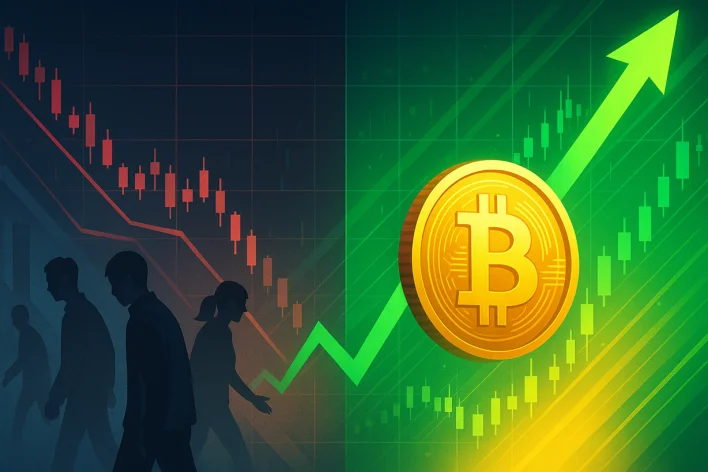 Bitcoin Hit ATH Right After Retail Gave Up—Classic Contrarian Move?