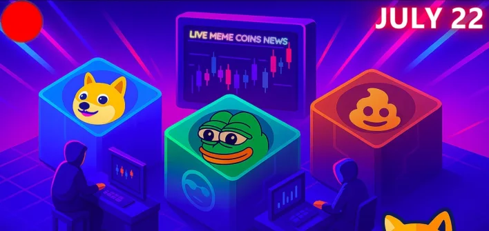 Best Meme Coins Live News Today: Latest Opportunities & Updates (July 22)