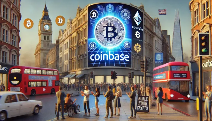 Crypto Giant Coinbase’s UK Ad Stirs Both Controversy And Applause—Details