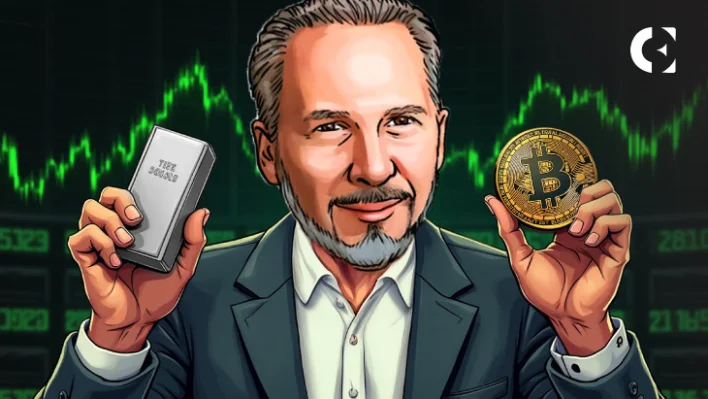 Peter Schiff Urges Selling Bitcoin for Silver as BTC Hits Record Highs