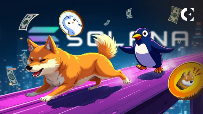 Solana-based Memecoins Gains 5% Today as SOL Price Rallies Above $200