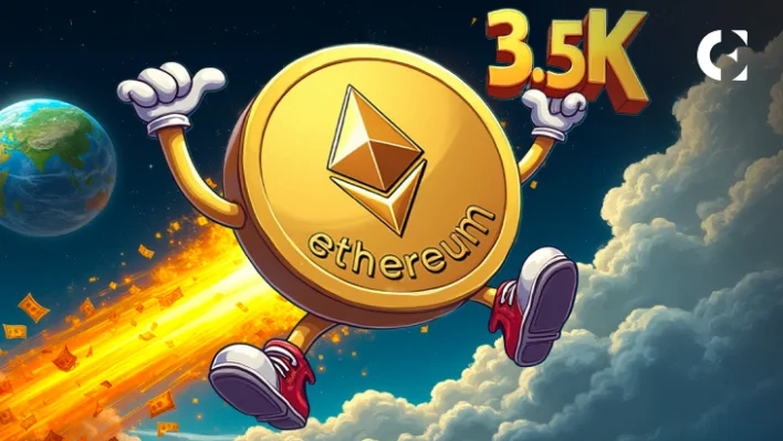 Ethereum Price Eyes $3.5k Next Fueled By Renewed Demand from Institutional Investors