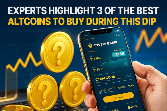 Crypto Pullback Continues: Experts Highlight 3 of the Best Altcoins to Buy During This Dip