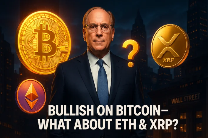 BlackRock’s Larry Fink Bullish on Bitcoin—Will Ethereum and XRP Also See Institutional Boom?