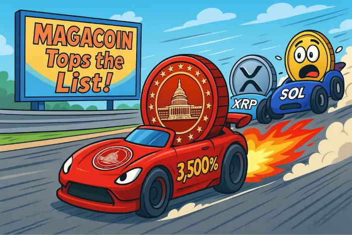 MAGACOIN FINANCE Tops Best Altcoins to Buy List as XRP and Solana Investors Pivot for 3,500% ROI