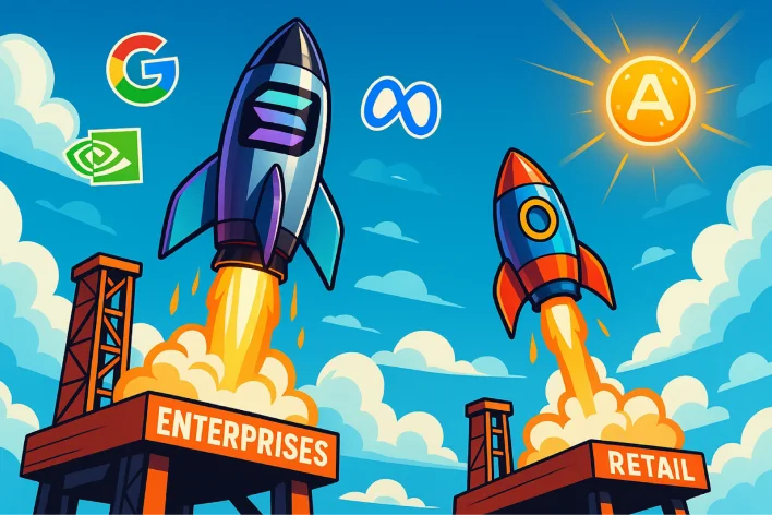Big Companies Are Turning to Solana, While Retail is Turning to This New Altcoin