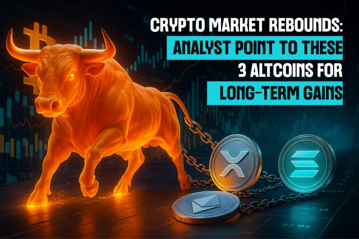 Crypto Market Rebounds: Analyst Point to These 3 Altcoins for Long-Term Gains