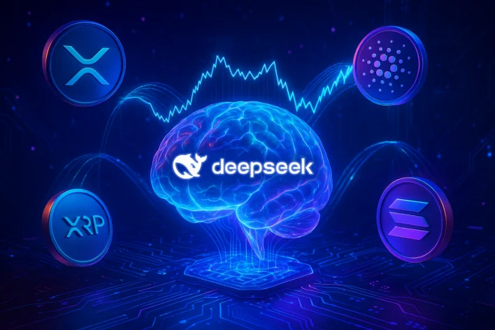 DeepSeek predicts price of XRP, Cardano (ADA), and Solana (SOL) for September