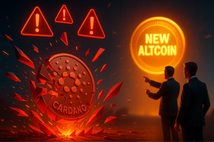 Sell Signal Triggers Caution for ADA: Analysts Favor New Altcoin with 64x Potential