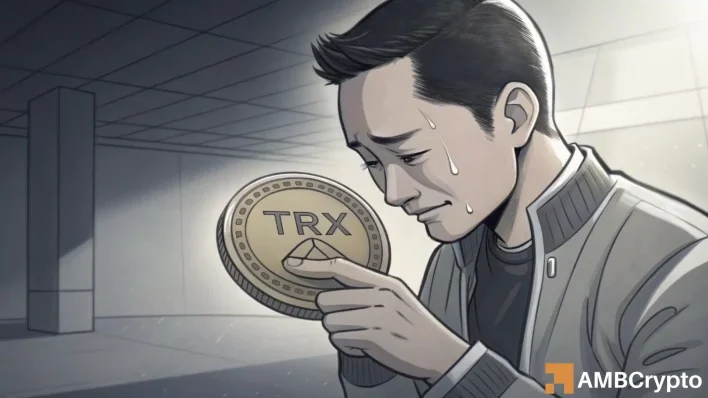 TRX revenue hits 4-year low as $185 mln exits TRON – Is a deeper dump underway?