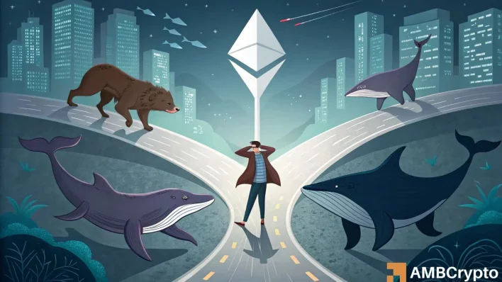 Ethereum at $2.4K crossroads: Foundation dumps, whales accumulate – What’s next?