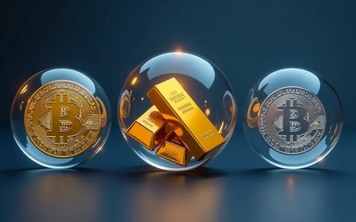 Robert Kiyosaki warns of potential bubble burst in Bitcoin, gold, and silver