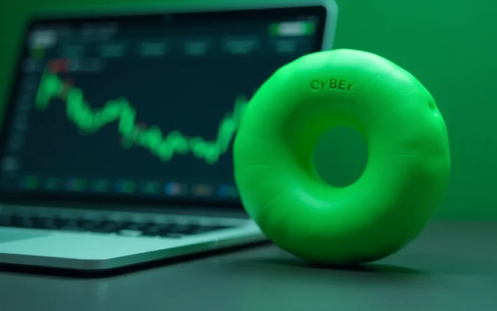 CYBER token surges 133% after Upbit listing sparks trading frenzy