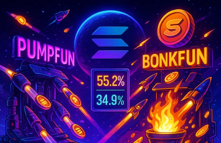 BonkFun Overtakes PumpFun as Solana’s Top Memecoin Launchpad