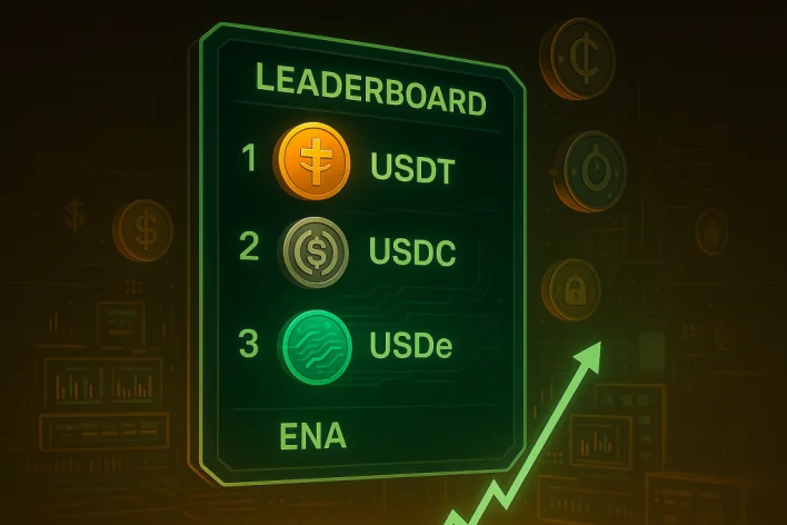 Ethena’s USDe Becomes 3rd Largest Stablecoin by Market Cap, $ENA Reacts
