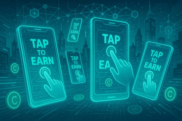 Top 5 Tap To Earn (T2E) Tokens Below 10M Market Cap To Watch In August 2025