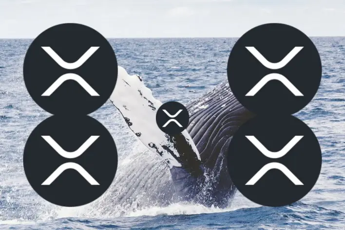 Relationship between XRP Price and Whale Flows (In Millions) Over Time