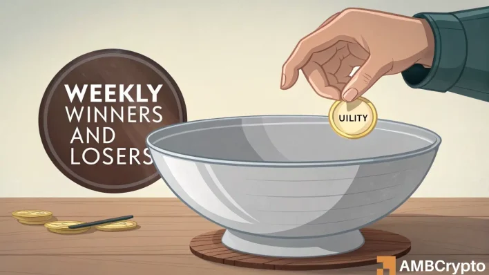 Crypto market’s weekly winners and losers – AB, AERO, DEXE, KAS