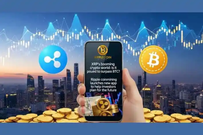 XRP’s booming crypto world: Is it poised to surpass BTC? Ripple coinmining launches new app to help investors plan for the future