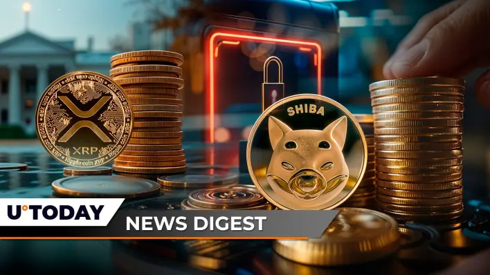 XRP Gets Zero Mentions in White House, $58.7 Million Shiba Inu Locked, Ripple Hiring Executive: Crypto News Digest