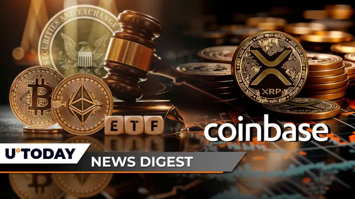 Coinbase's XRP Holdings Shrink 40%, Shiba Inu (SHIB) Rockets 8,866% in Whale Activity, SEC Approves In-Kind Redemptions for Bitcoin and Ethereum ETFs: Crypto Ne...