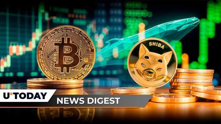 XRP Forms Death Cross Against Bitcoin, Shiba Inu Rockets 25,587% in Whale Activity, Satoshi-Era Bitcoin Whale Wakes Up After 14.5 years: Crypto News Digest
