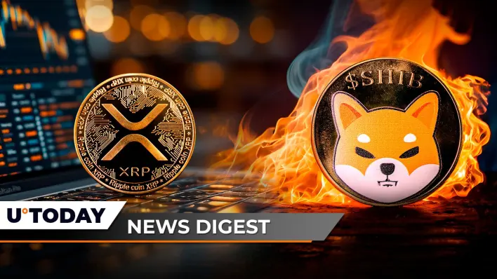 Ripple’s Escrow Nearing Its End, Satoshi May Have Held XRP, SHIB Burn Rate Explodes: Crypto News Digest by U.Today