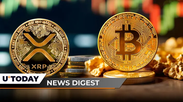 XRP Breakout to $3.60 Still Possible, Ethereum Could Hit $25,000 by 2028, Bitcoin to $1 Million, Surpassing Gold — Crypto News Digest