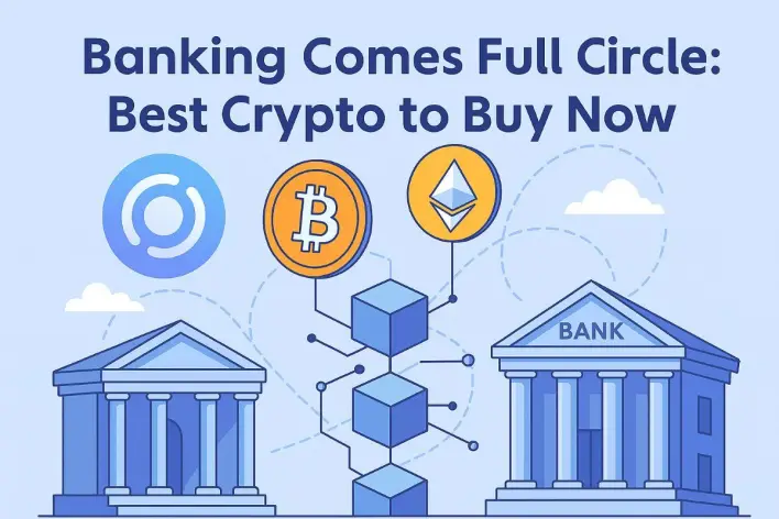 Banking Comes Full Circle with First National Digital Currency Bank: Best Crypto to Buy?